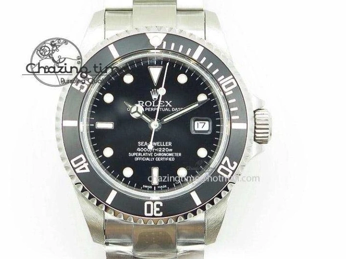 0523 Submariner 116610 Andrea Pirlo DLC ROF Best Edition Carbon Bezel on Skeleton DIal SA QuickDry 2790